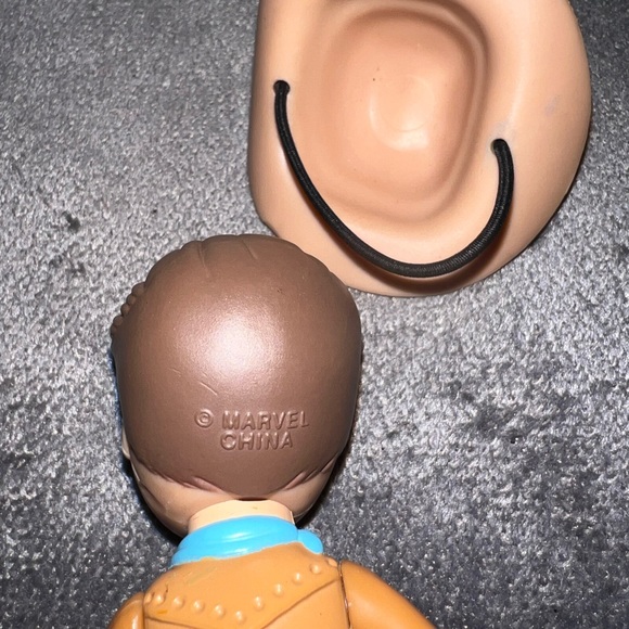 Marvel Miss Party Surprise Cowboy with Hat Poseable 3 3/8" Doll 1999 - Picture 7 of 10